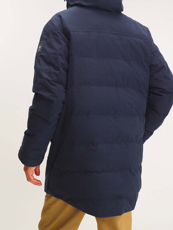 Manteau Homme Imperm able et Chaud Marine tbs