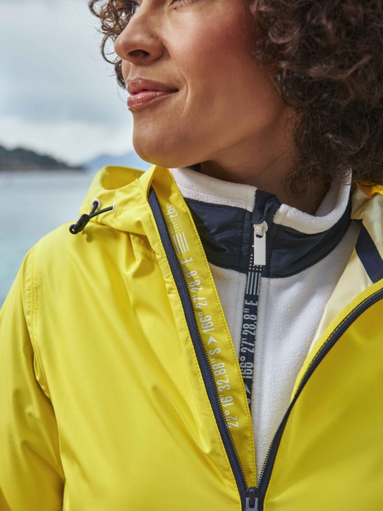 Coupe vent jaune 2025 femme