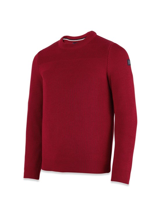 Pull Homme Rouge En Laine Made in France