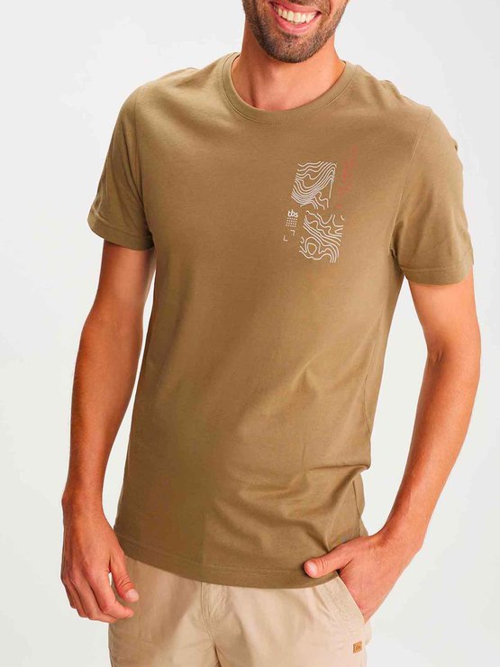 Tee Shirt Homme Coton Biologique Vert