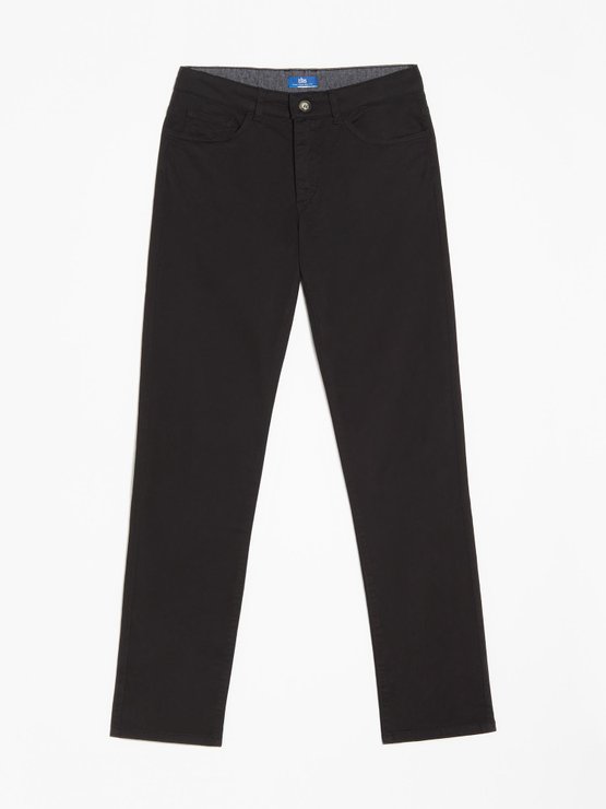 Pantalon Homme Coton Stretch Noir