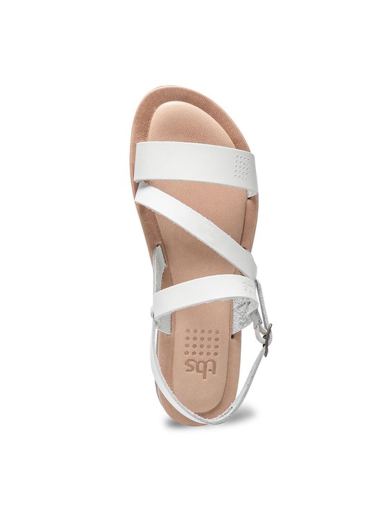 Sandales Femme Confort Cuir Blanc