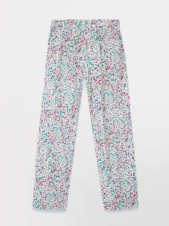 Pantalon Femme Fluide Taille Haute Elastiqu e Multico tbs