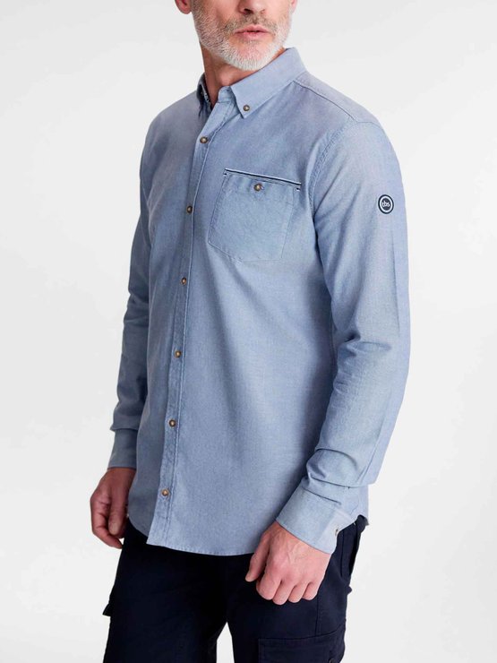 Chemise Homme Manches Longues Chambray