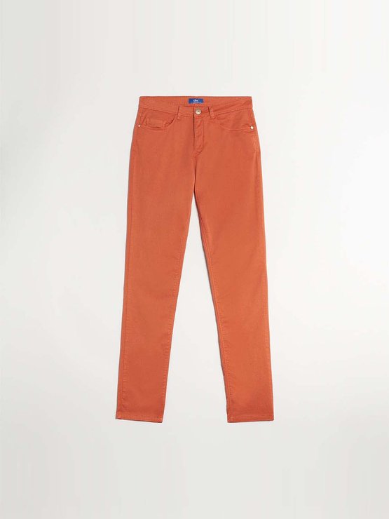 Pantalon Femme Matière Eco-Conçue Orange