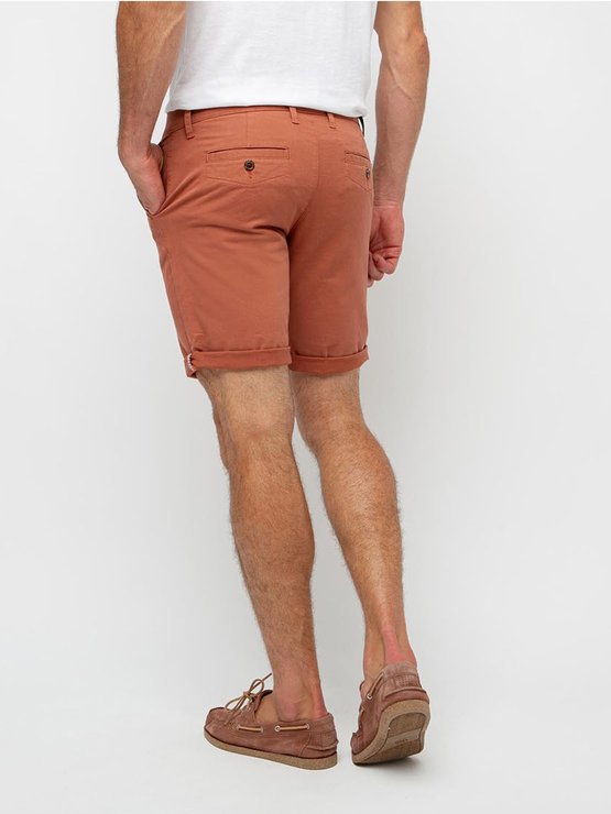 Shorts Homme Coton Bio Orange