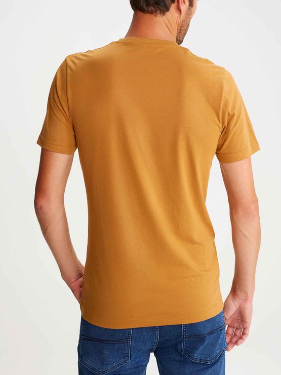 Tee Shirt Homme Coton biologique Marron