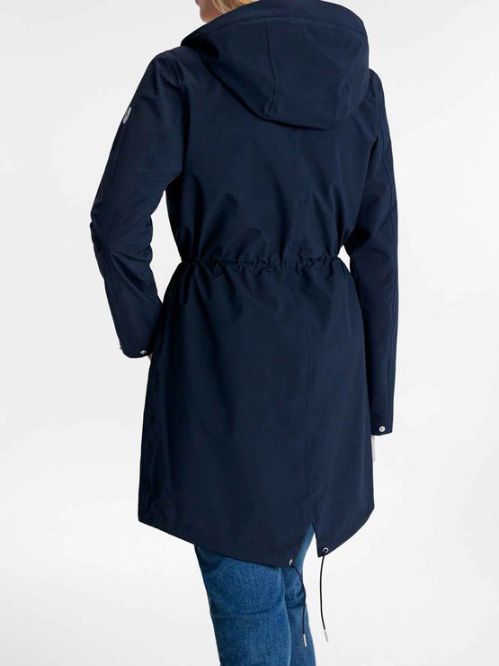 Parka Longue Femme Imperm able Marine tbs