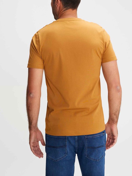 Tee Shirt Homme Coton Biologique Marron