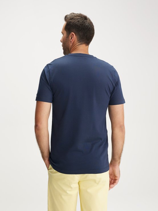Tee Shirt Homme Coton Biologique Marine
