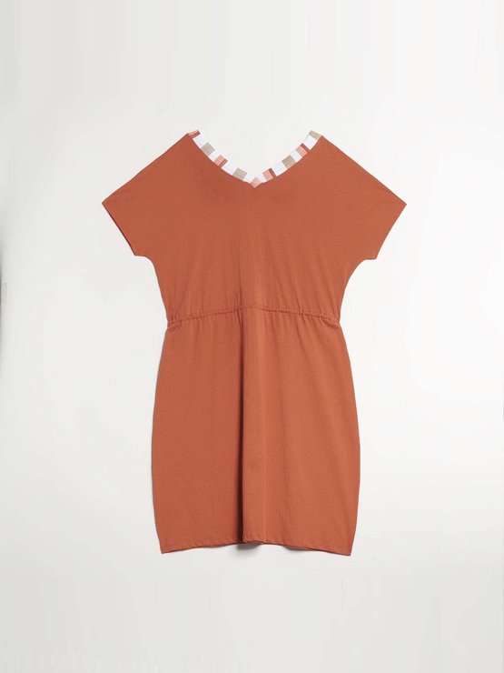Robe Femme Coton Biologique Orange