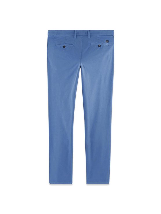 Pantalon Chino Homme Coton Bleu