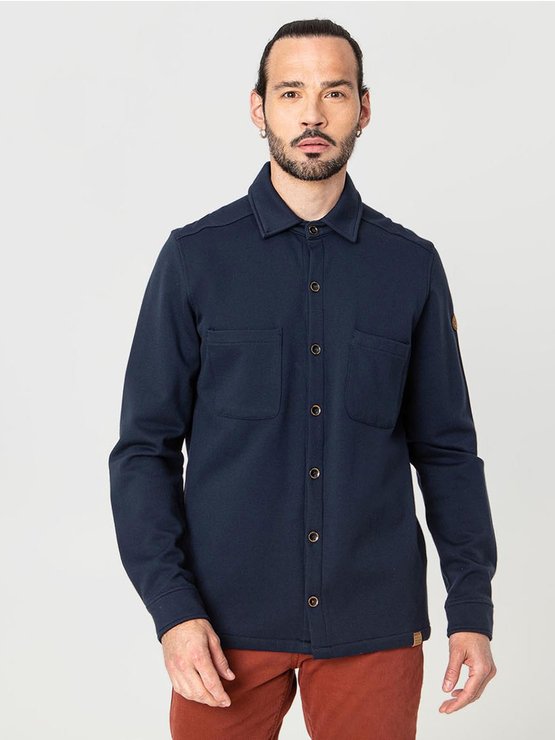 Chemise Homme Manches Longues Marine