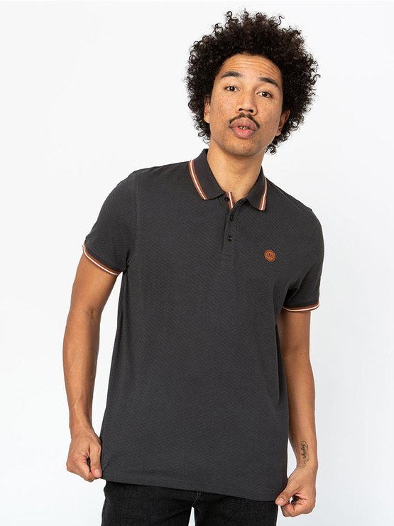 Polo Homme Manches Courtes Carbone