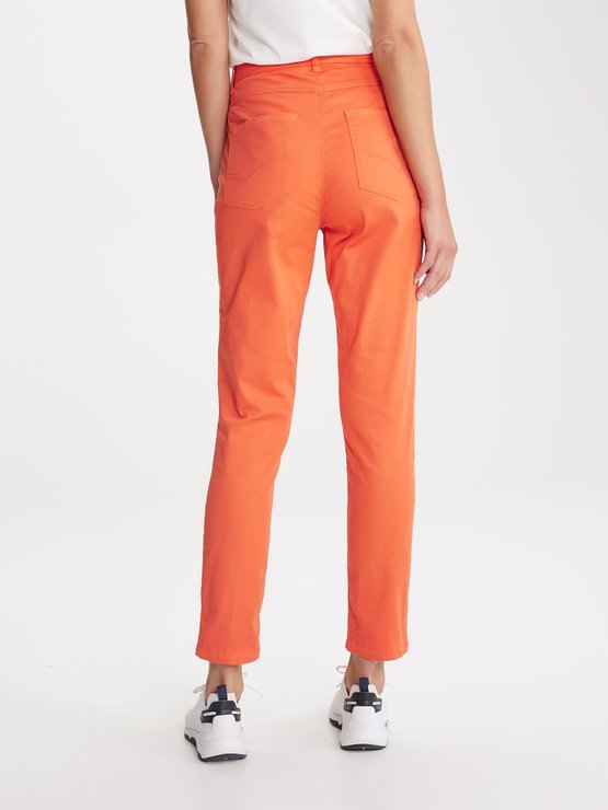Pantalon Femme 7/8 Coton Bio Orange