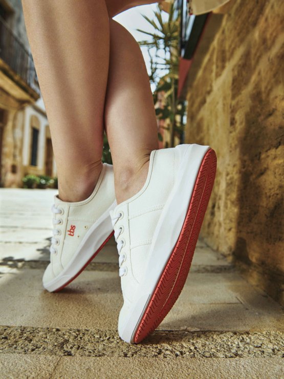 Tennis tbs femme on sale blanc