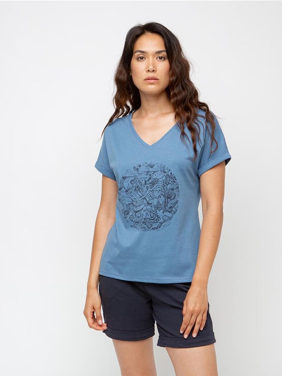 Tee Shirt Femme Print Exclusif Coton Bio Baltique