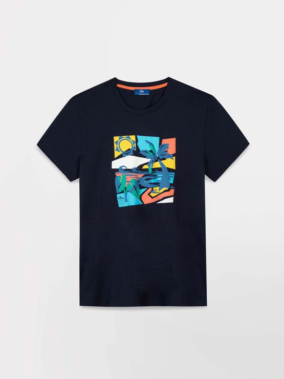 Tee shirt coloré store homme