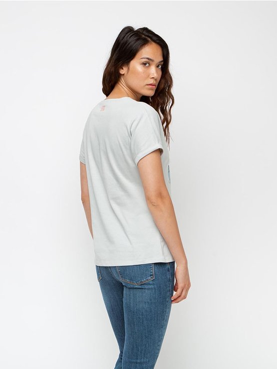 Tee Shirt Femme Print Exclusif Coton Bio Brume