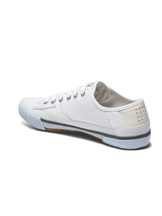 Chaussure toile best sale blanche homme