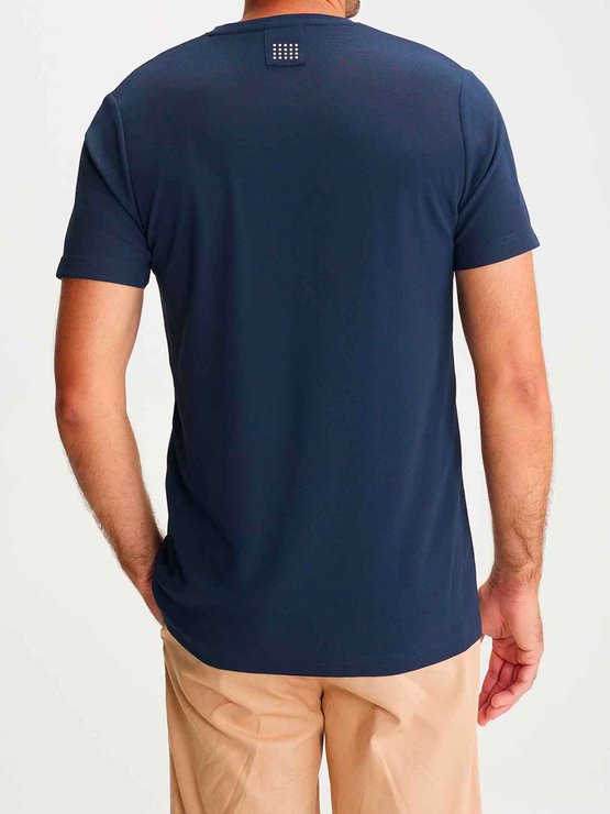 Tee Shirt Homme  Manches Courtes Navy