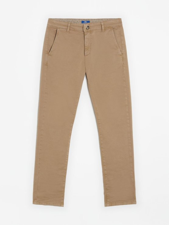 Pantalon Chino Homme Coton biologique Beige