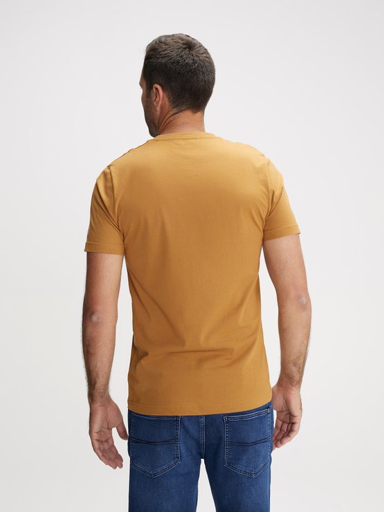 Tee Shirt Homme Coton Biologique Marron