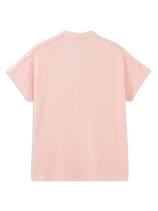 Polo Femme Manches Courtes Rose