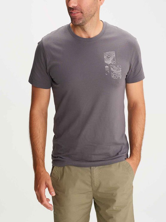 Tee Shirt Homme Coton Biologique Gris