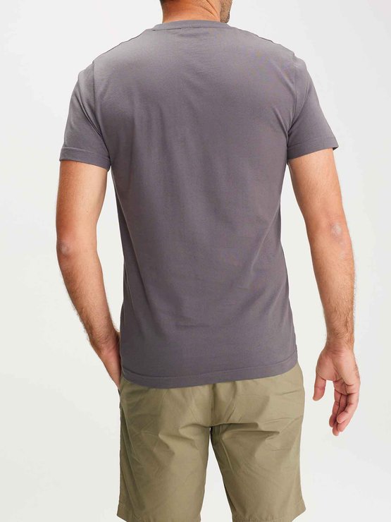Tee Shirt Homme Coton Bio Gris