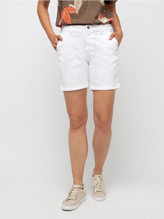 Short Femme Coton Biologique Blanc Short Femme Coton Biologique Blanc