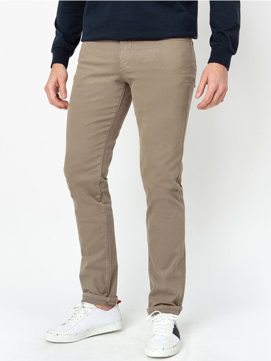 Pantalon Homme Coton Gris